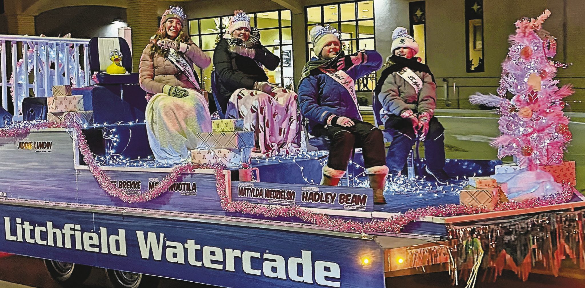 Litchfield Watercade Princesses Maya Wuotila The Hutchinson Station